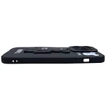Силиконовый чехол для iPhone 14 Pro Max с 3D мишкой Черный 250_100_131839