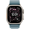 Часы Apple Watch Ultra 3 49mm Titanium Case Natural / Alpine Loop Light Blue L 100_100_640943