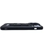 Силиконовый чехол iPhone 15 Pro Max Bontezz MagSafe с подставкой черный 250_100_137671