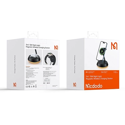 Зарядная станция 3в1 Mcdodo CH-495 с подсветкой 400_400_626590
