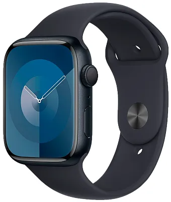 Часы Apple Watch Series 9 45mm Aluminium Case Sport Band Midnight M/L 400_400_110799