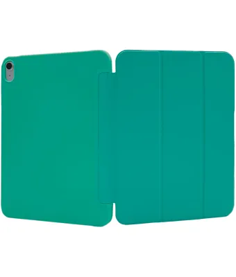 Чехол-книжка для iPad Air 4/5 10.9 3 загиба без рамки Бирюзовый 400_400_125506