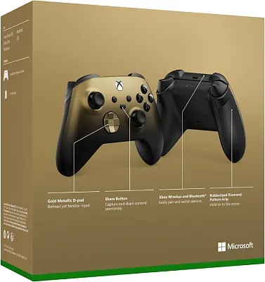 Геймпад XBOX Special Edition - Gold Shadow 400_400_119224