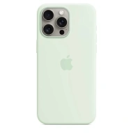 Чехол для iPhone 15 Pro Max Silicone Case with MagSafe - Soft Mint 500_191_534325