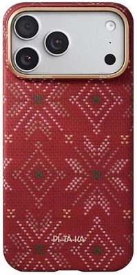 Чехол для iPhone 17 Pro Max Pitaka Threads of Winter PitaTap Ultra Slim Case - Scarlett 400_400_770163