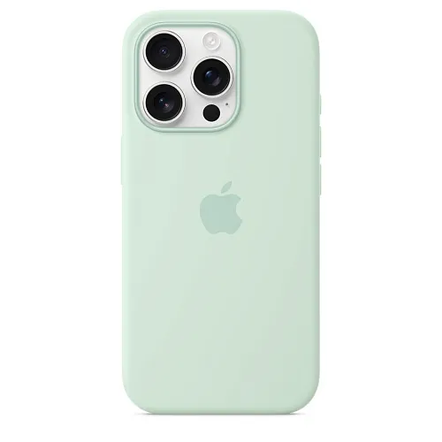 Чехол для iPhone 16 Pro Silicone Case with MagSafe - Aquamarine 250_100_534665