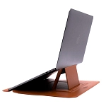 Чехол WIWU Skin Pro Slim Stand Sleeve с подставкой для MacBook 14.2" pro, Brown 250_100_641973