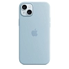 Чехол Apple iPhone 15 Plus Silicone Case with MagSafe -  Light Blue 100_100_545370