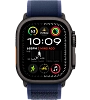 Часы Apple Watch Ultra 2 49mm Black Titanium Case GPS+Cellular Trail Loop Blue S/M 100_100_640686