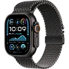 Часы Apple Watch Ultra 2 49mm Black Titanium Case GPS+Cellular Titanium Milanese Loop Black S 100_100_429316