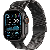 Часы Apple Watch Ultra 2 49mm Black Titanium Case GPS+Cellular Titanium Milanese Loop Black M 500_191_191317