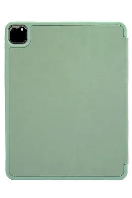 Чехол-книжка для iPad Pro 11 3 загиба силиконовый с рамкой Зеленый 400_400_125746