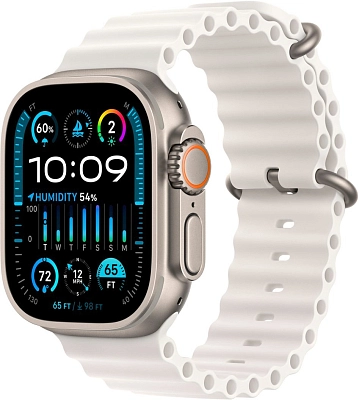 Часы Apple Watch Ultra 2 49mm Titanium Case GPS+Cellular Ocean Band White 400_400_640789
