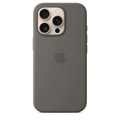 Чехол для iPhone 16 Pro Max Silicone Case with MagSafe - Stone Gray 400_400_534570