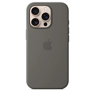 Чехол для iPhone 16 Pro Silicone Case with MagSafe - Stone Gray 500_191_534725