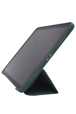 Чехол-книжка для iPad Air 4/5 10.9 3 загиба без рамки Темно-зеленый 400_400_125552