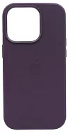 Чехол для iPhone 14 Pro Max кожаный с MagSafe Темно-фиолетовый 500_191_533929