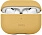 Кожаный чехол для AirPods Pro 2 Uniq Lyden DS - Canary Yellow/Flint Grey 42_42_623733