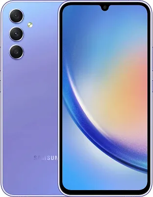 Смартфон Samsung Galaxy A34 5G 8/256GB Violet 400_400_122448