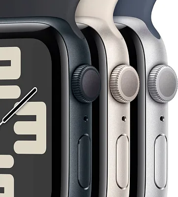 Часы Apple Watch Series SE 2024 40mm Aluminium Case GPS Sport Band Midnight S/M 400_400_321391