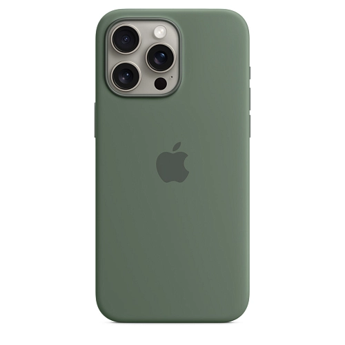 Чехол Apple iPhone 15 Pro Silicone Case with MagSafe -  Cypress 250_100_761714