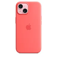 Чехол для iPhone 15 Silicone Case with MagSafe - Guava 500_191_124777