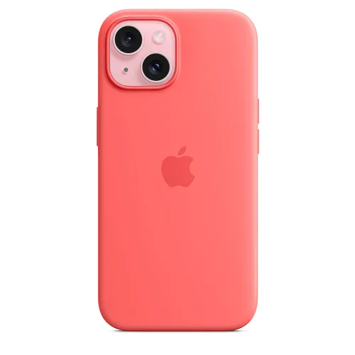 Чехол для iPhone 15 Plus Silicone Case with MagSafe - Guava 250_100_124635