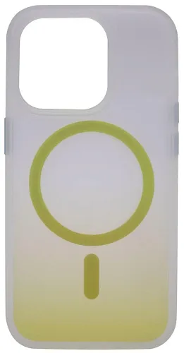 Чехол для iPhone 14 Pro с MagSafe матовый градиент Желтый 250_100_534126