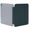 Прозрачный чехол-книжка для iPad 10 с тройным загибом Темно-зеленый 100_100_180623