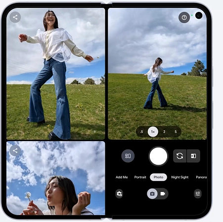 Камеры и новые режимы съёмки