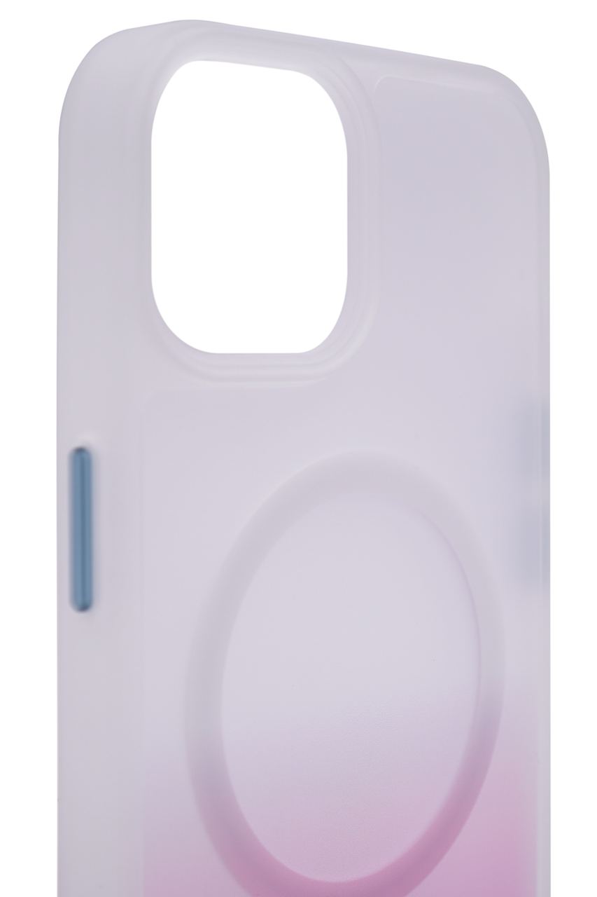 Чехол матовый градиент с MagSafe для iPhone 13 Розовый