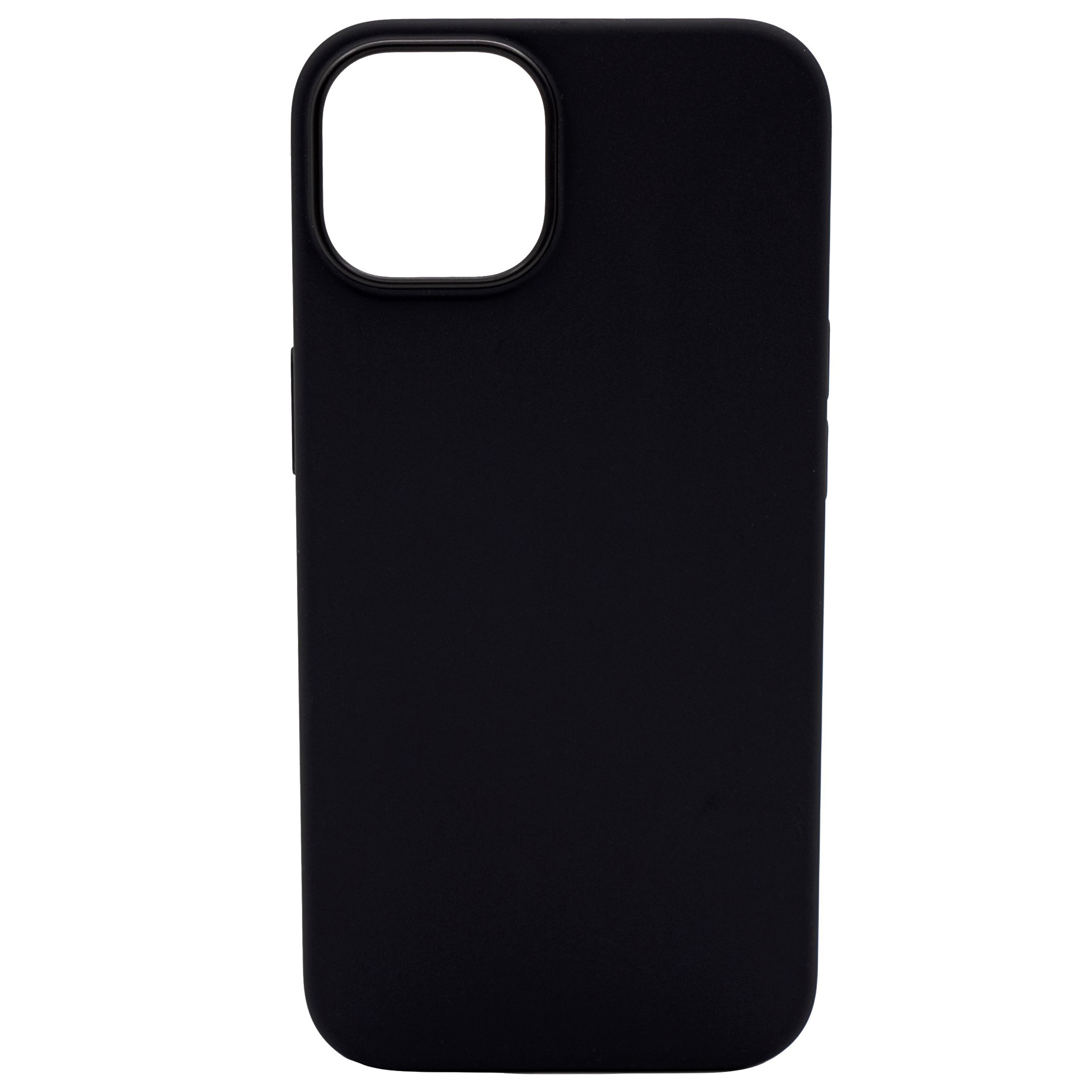 Силиконовый чехол для iPhone 14 с MagSafe Черный