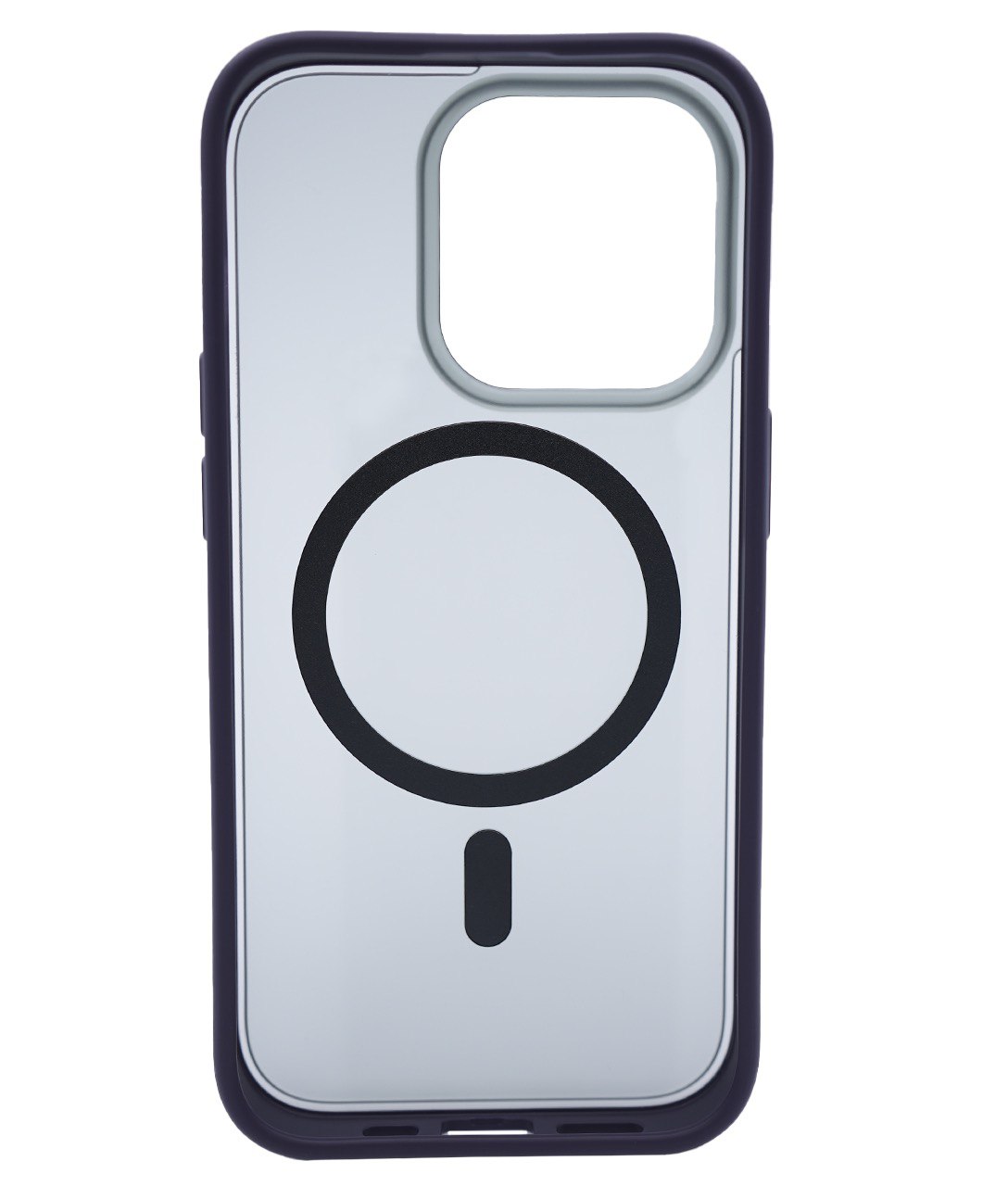 Чехол для iPhone 14 Pro матовый с MagSafe Фиолетовый