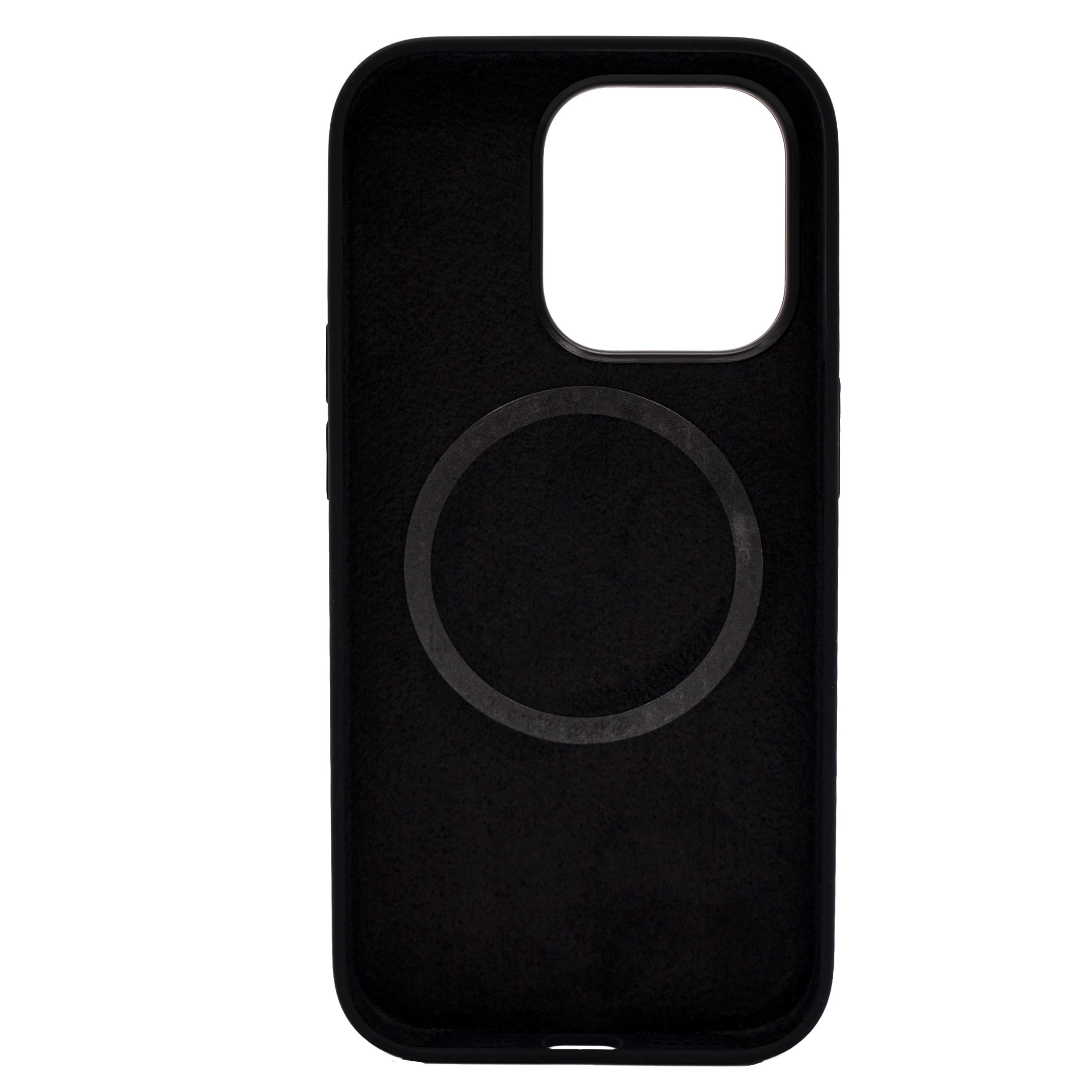 Силиконовый чехол для iPhone 14 Pro Max с MagSafe Темно-фиолетовый