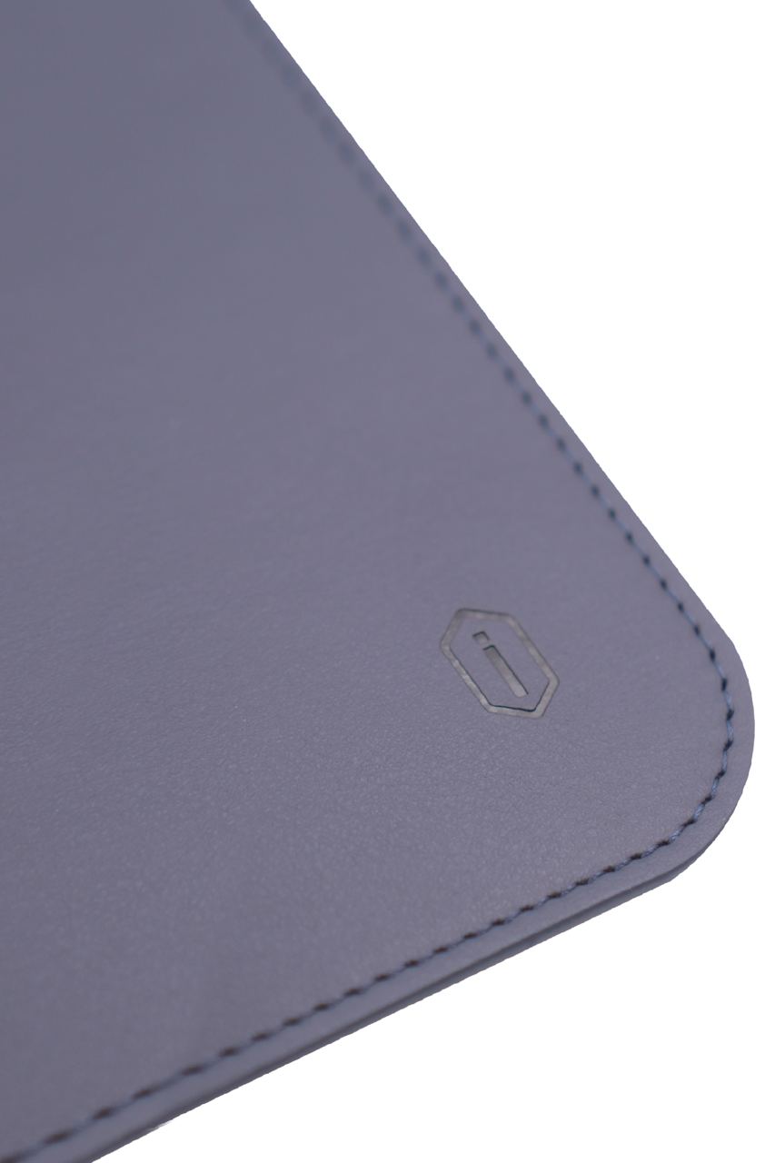 Кожаный чехол для MacBook Pro 16.2 WIWU Skin Pro 2 Blue