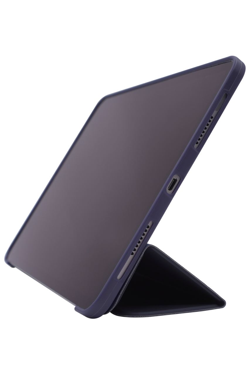Чехол-книжка для iPad Pro 11 3 загиба без рамки Темно-синий