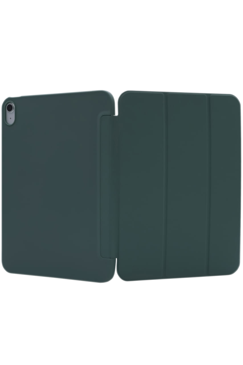 Чехол-книжка для iPad 10 3 загиба без рамки Темно-зеленый
