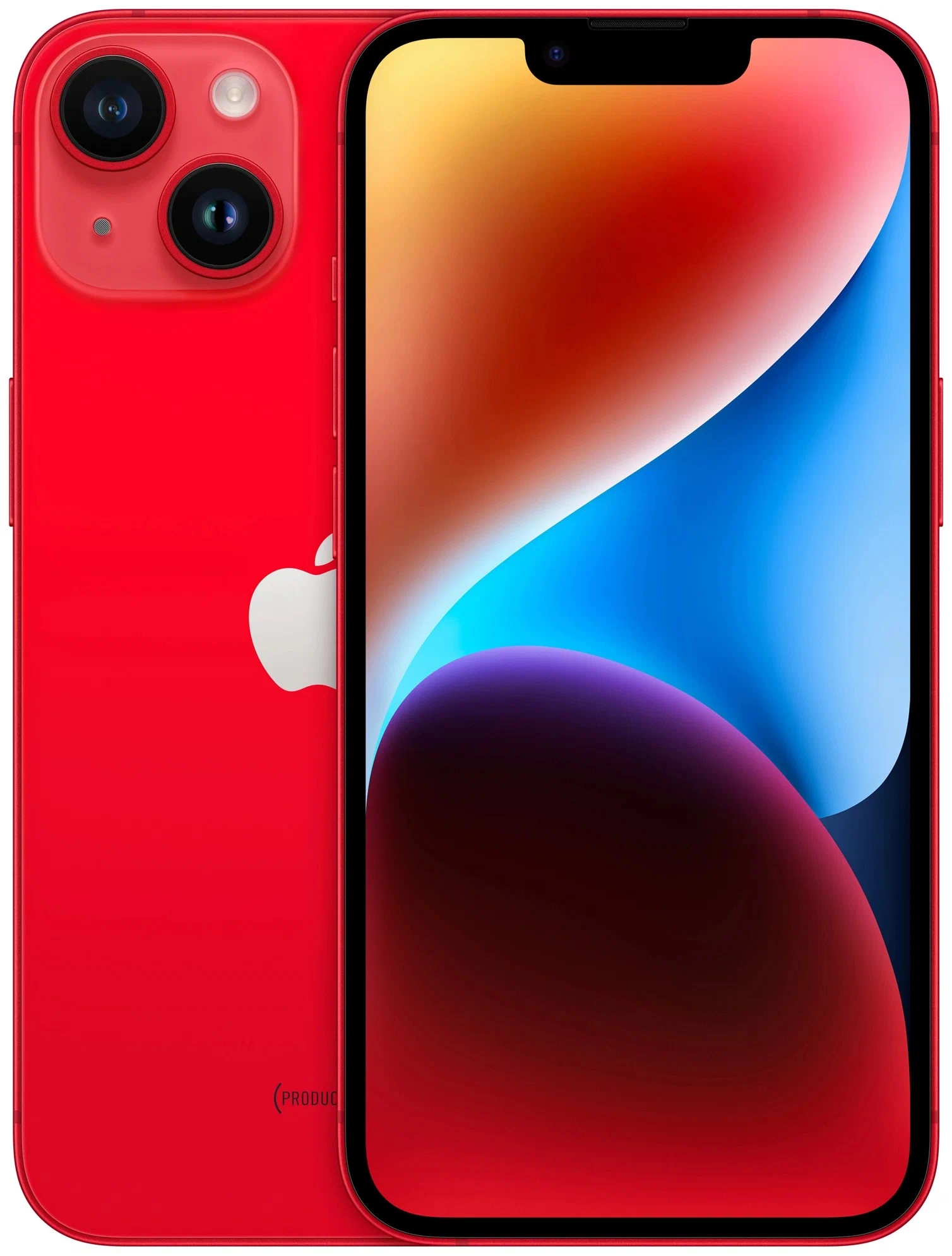 Смартфон Apple iPhone 14 128GB nano-Sim + eSim RED