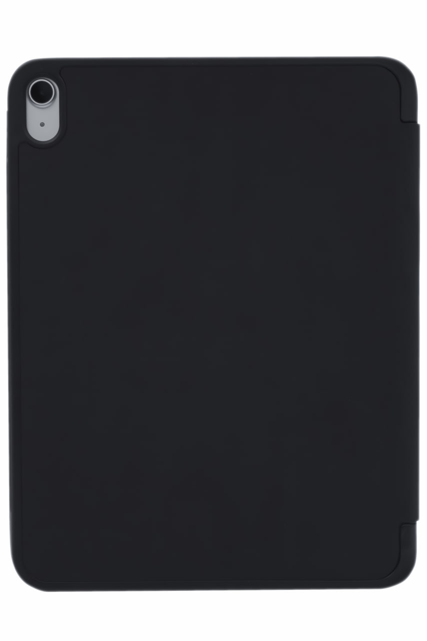 Чехол-книжка для iPad 10 3 загиба силиконовый с рамкой Черный