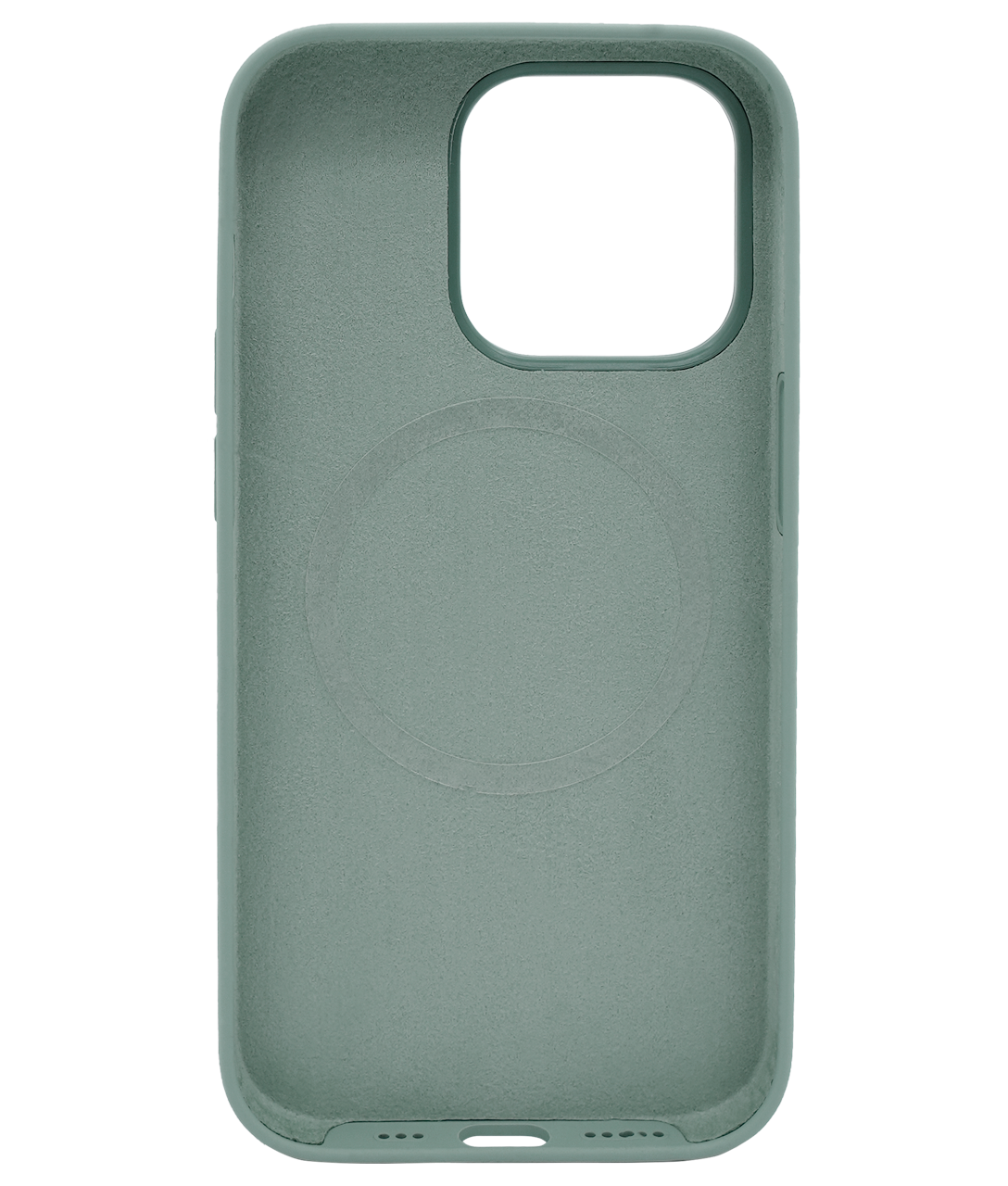Силиконовый чехол для iPhone 14 Pro с MagSafe Зеленый