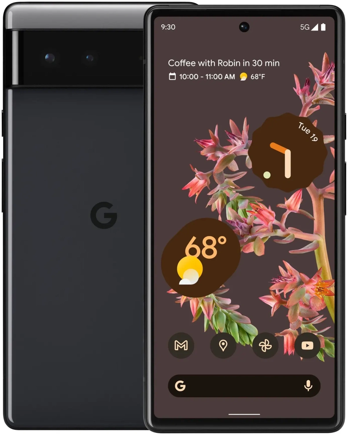 Смартфон Google Pixel 6 8/128GB Stormy Black (USA)