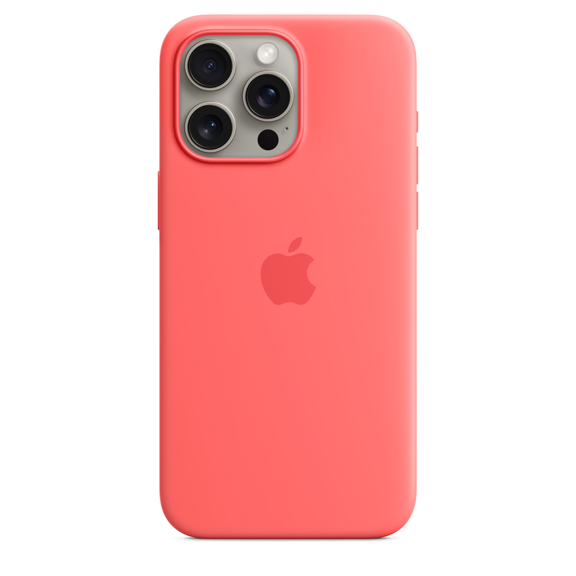 Чехол для iPhone 15 Pro Silicone Case with MagSafe - Guava