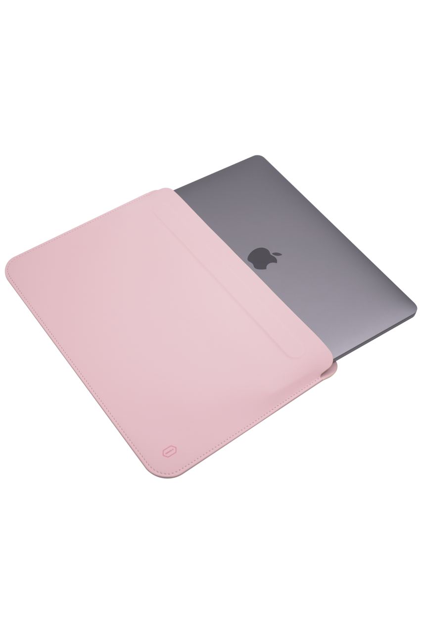 Кожаный чехол для MacBook Pro 13.3 WIWU Skin Pro 2 Pink