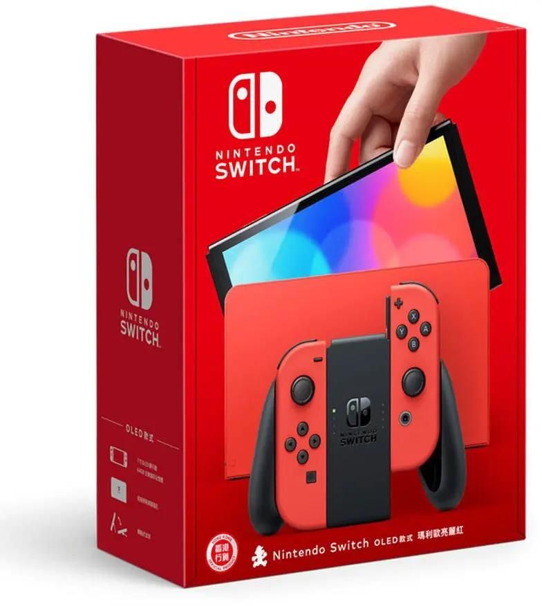 Игровая приставка Nintendo Switch OLED Mario Red Edition