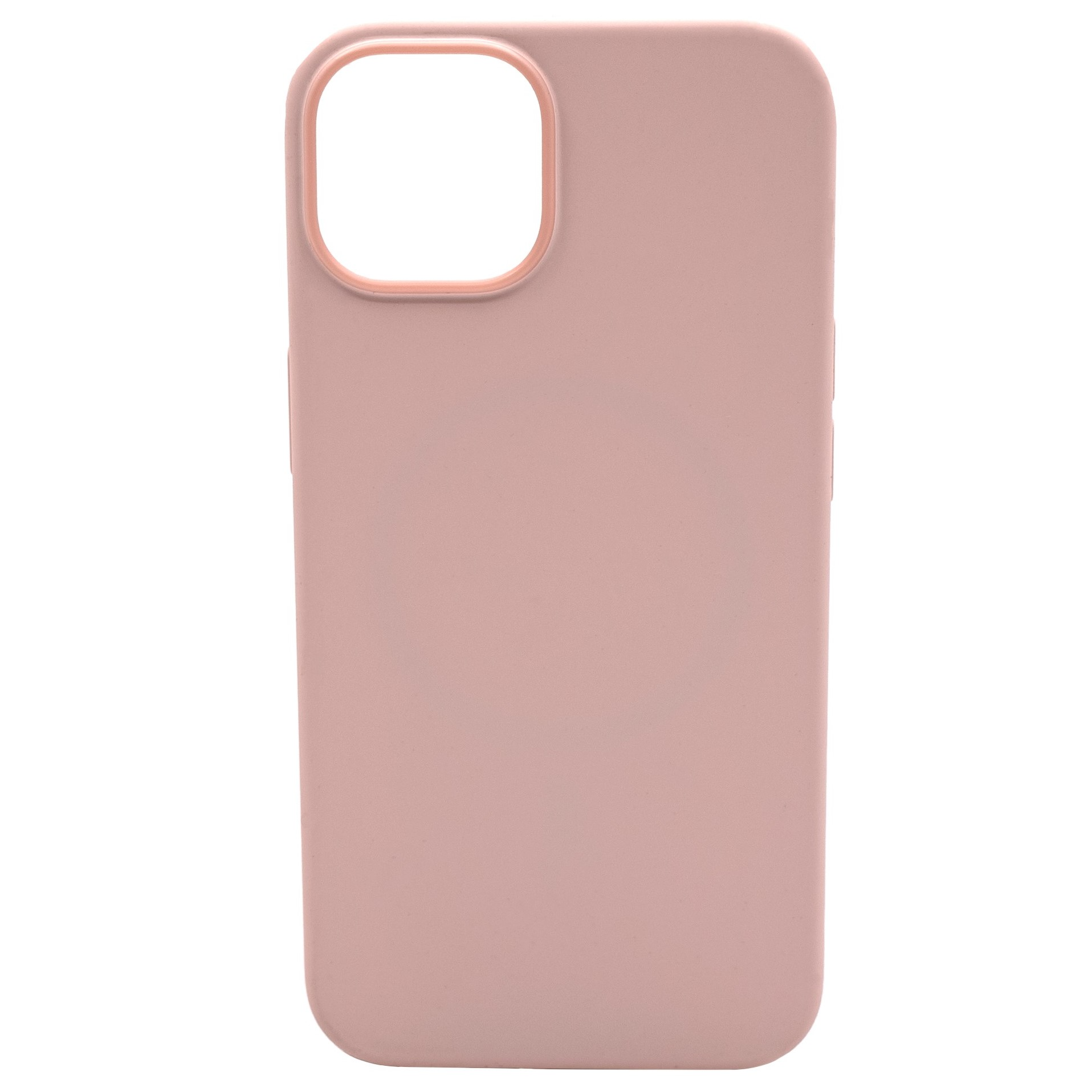 Силиконовый чехол для iPhone 14 с MagSafe Розовый