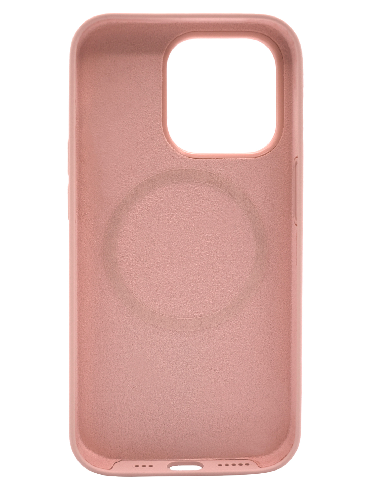 Силиконовый чехол для iPhone 14 Pro с MagSafe Розовый