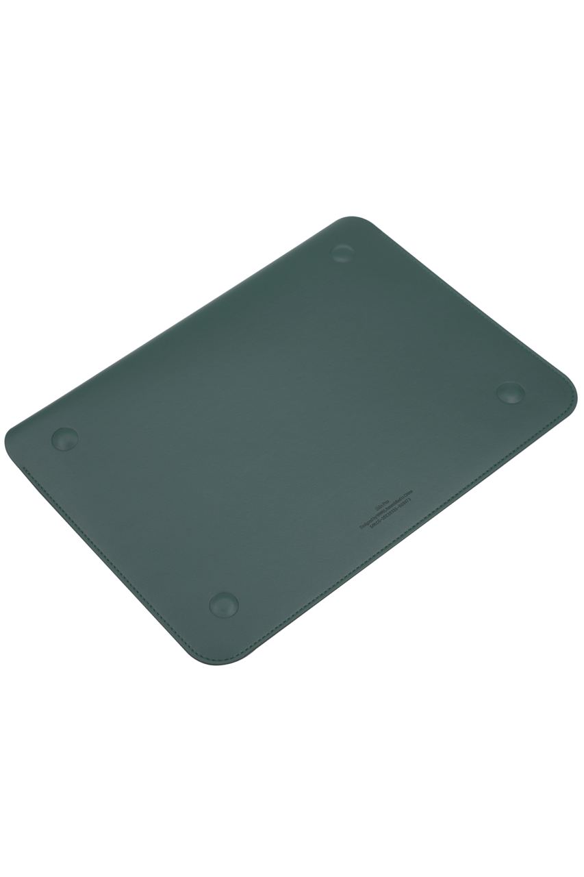 Кожаный чехол для MacBook Pro 16.2 WIWU Skin Pro 2 Green