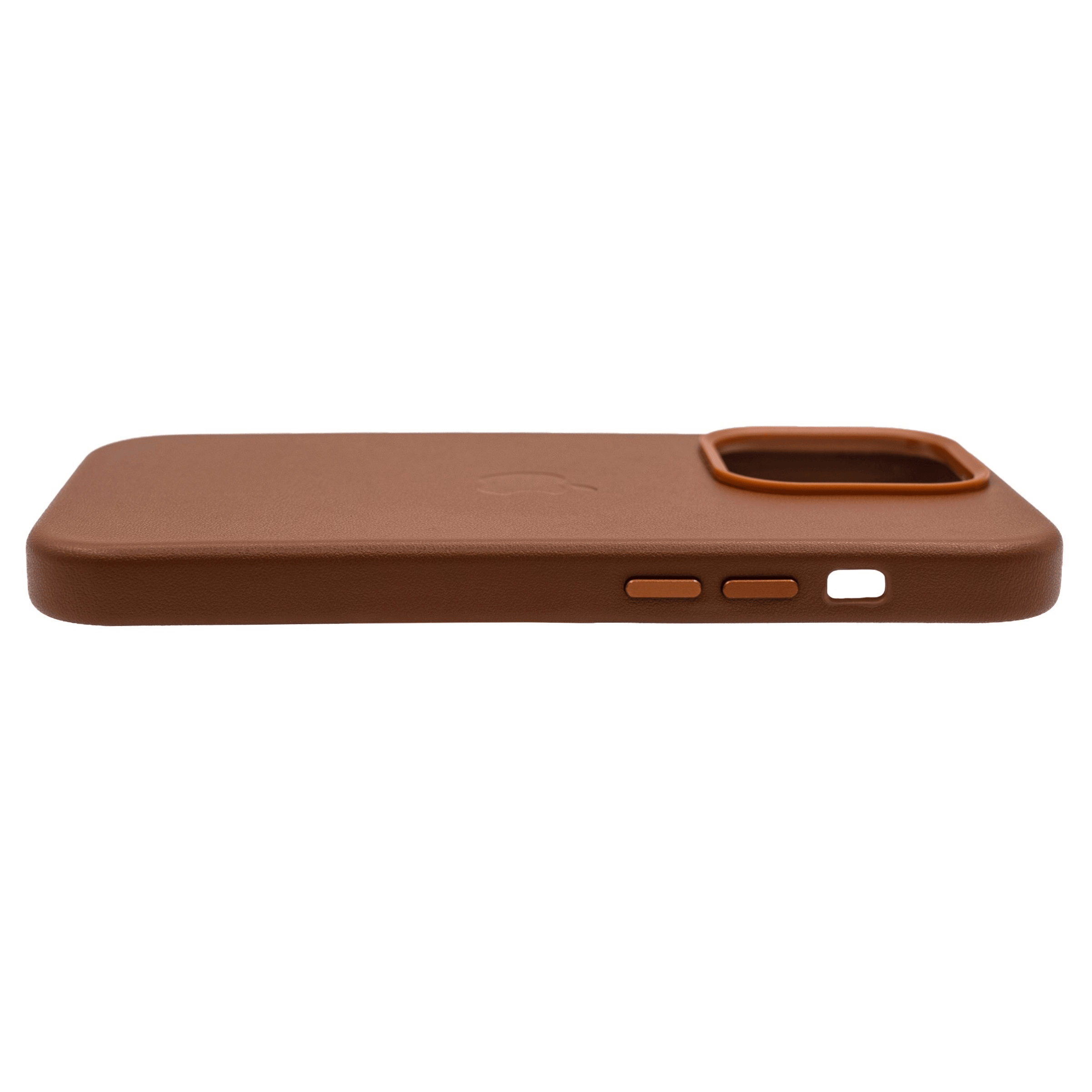 Чехол для iPhone 14 Pro кожаный с MagSafe Коричневый