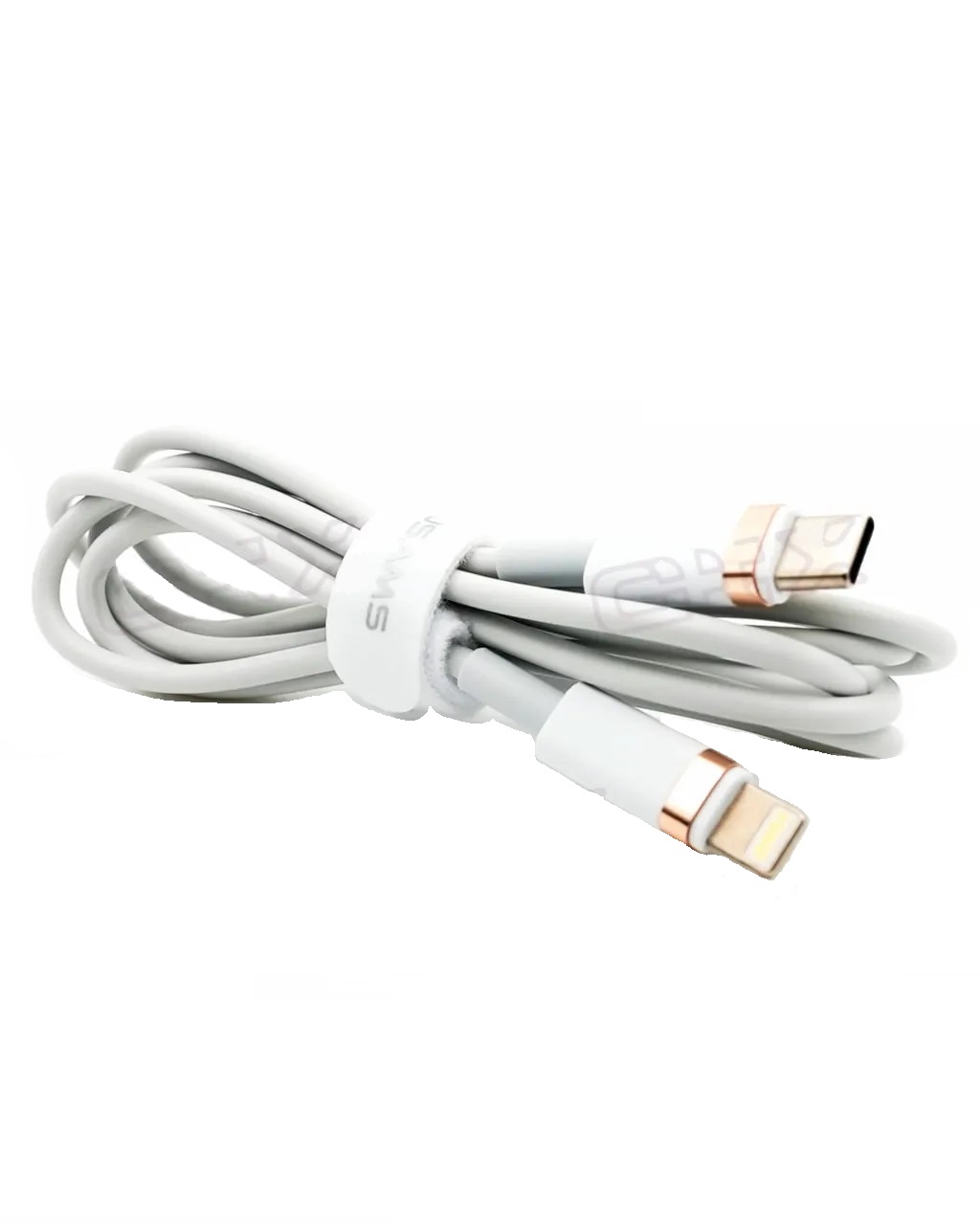 Кабель Usams USB-C/Lightning 1.2м (белый)