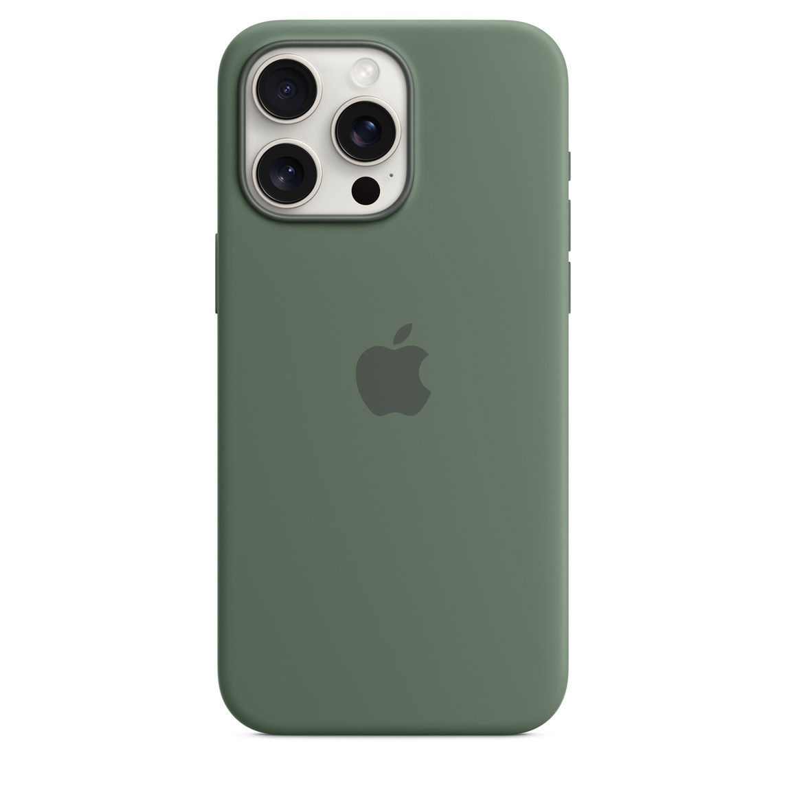 Чехол для iPhone 15 Pro Silicone Case with MagSafe - Cypress